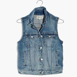 Madewell denim vest